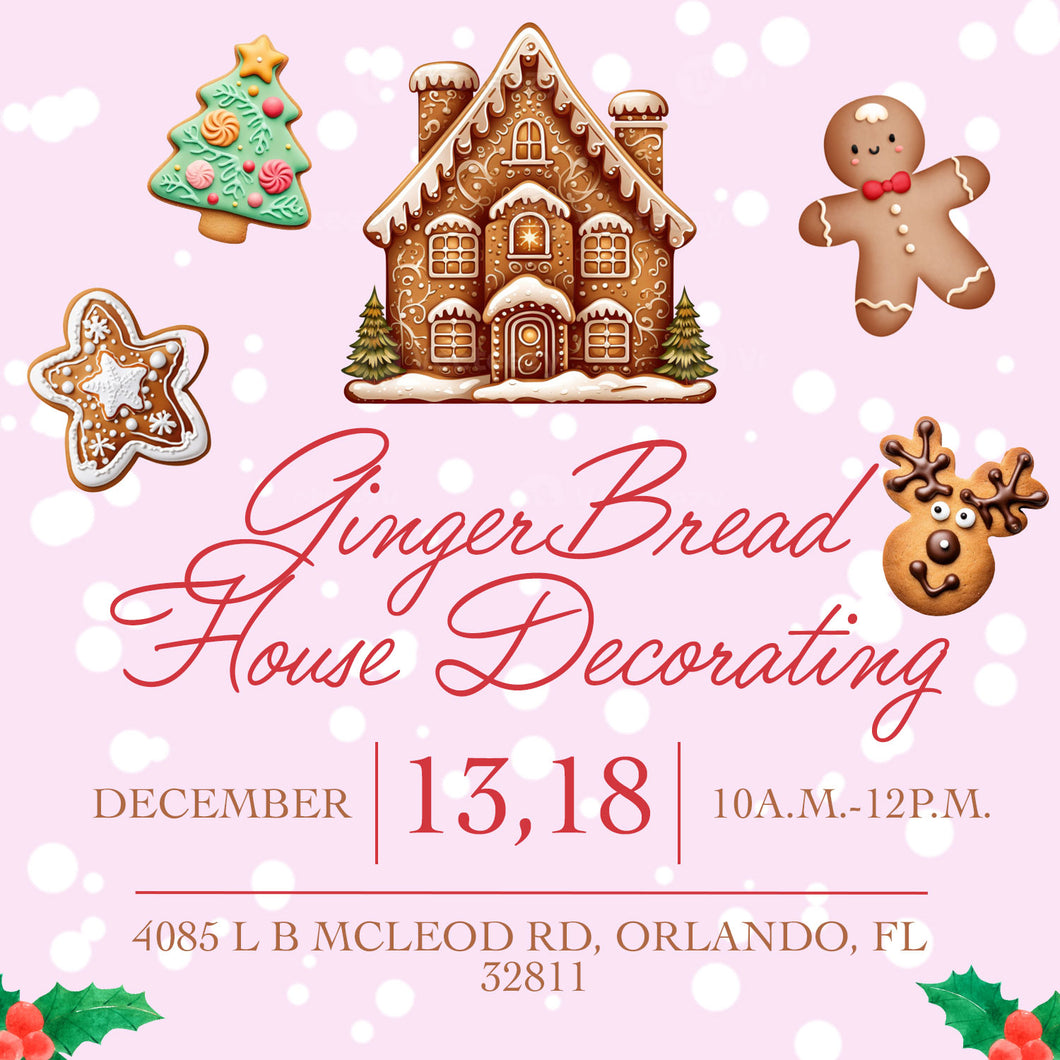 Gingerbread House Decorating